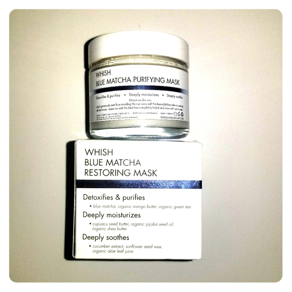 WHISH BLUE MATCHA RESTORING MASK - Picture 2 of 3